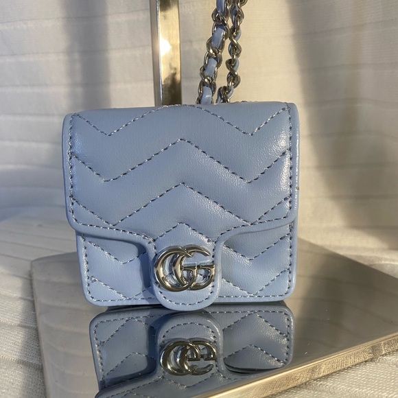 Luxury Mini Bag Keychain, Bag Charm or AirPod Holder - Picture 2 of 8